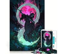 Guardian of The Underworld Jigsaw Puzzles for Adults 1000 Piece Brain Agility Restful Game Happy Challenge Night Game (50x75cm)