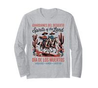 Guardianes del Desierto - El Jefe Día de Los Muertos Long Sleeve T-Shirt