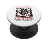 Guardianes del Desierto - El Jefe Día de los Muertos PopSockets Adhesive PopGrip