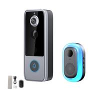 Guardians bells Pro, 2026 New Waterproof Smart WiFi Doorbell & Security Cam in One, Two Way Audio, Live View, Motion Detection, Auto Snapshots, Night Vision for Indoor/Outdoor (M21)