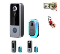 Guardians bells Pro, Smart Wifi Doorbell And Security Camera,Real-Time View, Two-Way Audio, Motion Alerts, Automatic Snapshots, Easy Installation (M21)