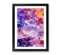Guardians Of Shadows Abstract Framed Print | A3 Black Framed Wall Art | Ready to Hang | Abstract Fantasy Picture | Living Room Bedroom Lounge Office
