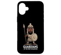Guardians of the First Civilization: Ancient Protectors Case for iPhone 16 Plus