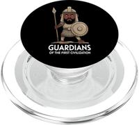 Guardians of the First Civilization: Ancient Protectors PopSockets PopGrip for MagSafe