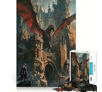 Guardians of The Forgotten Jigsaw Puzzles 1000 Piece for Adults Memory Boost Cozy Fun Pattern Assemble Nice Decor (50x75cm)