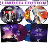 Guardians of the Galaxy Deluxe Collection - Vol.1 / Vol.2 / Vol.3 - Awesome Mix Set Colored 4 LР