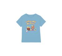 Guardians Of The Galaxy Groot Chilling With My Peeps Kids T-Shirt Light Blue | Size: 12-13 Years Guardians Of The Galaxy Light Blue 12-13 Years