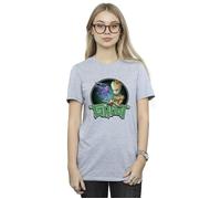 Guardians Of The Galaxy Groot Gaming Ring Cotton Boyfriend T-Shirt Marvel Grey XL