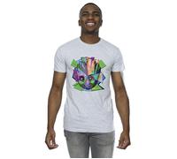 Guardians Of The Galaxy Groot Shattered T-Shirt Marvel Grey M