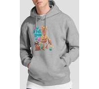 Guardians Of The Galaxy In Full Bloom Hoodie Light Grey Guardians Of The Galaxy Light Grey XXL
