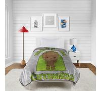 Guardians of The Galaxy Mischief Mayhem Blanket - Measures 60 x 90 inches, Kids Bedding Features Groot - Fade Resistant Super Soft Fleece (Official Marvel Product)