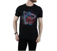 Guardians Of The Galaxy Neon Nebula T-Shirt Marvel Black L
