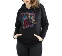 Guardians Of The Galaxy Neon Star Lord Hoodie Marvel Black XL