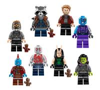 Guardians of the Galaxy Star Hero Minifigures Set: Yondu & Drax Building Block Figures