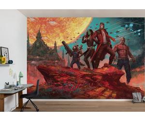 Guardians of the Galaxy Theme Wallpaper 400x250 cm Giant size Marvel Wall Mural
