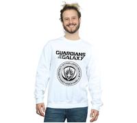 Guardians Of The Galaxy Vol. 2 Distressed Seal Sweatshirt Marvel White S