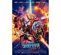Guardians Of The Galaxy Vol. 2 Poster Movie Film Marvel Comics Superheros Photo Wall Art Picture Poster A4