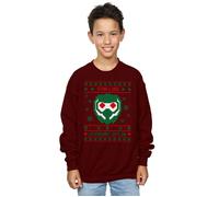 Guardians Of The Galaxy Vol. 2 Star Lord Fair Isle Sweatshirt Marvel Burgundy 12-13 Years