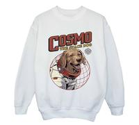 Guardians Of The Galaxy Volume 3 Boy's Cosmo The Spacedog Sweatshirt in White | Size: 9 Years Guardians Of The Galaxy Volume 3 White 9 Years