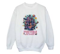Guardians Of The Galaxy Volume 3 Boy's Weirdness Sweatshirt in White | Size: 7-8 Years Guardians Of The Galaxy Volume 3 White 7-8 Years