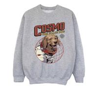 Guardians Of The Galaxy Volume 3 Girl's Cosmo The Spacedog Sweatshirt in Grey | Size: 12-13 Years Guardians Of The Galaxy Volume 3 Grey 12-13 Years