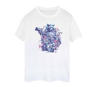 Guardians Of The Galaxy Volume 3 Women's Group Pose Cotton Boyfriend T-Shirt in White | Size: Medium Guardians Of The Galaxy Volume 3 White M