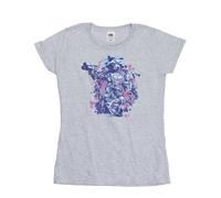 Guardians Of The Galaxy Volume 3 Women's Group Pose Cotton T-Shirt in Grey | Size: Small Guardians Of The Galaxy Volume 3 Grey S