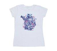 Guardians Of The Galaxy Volume 3 Women's Group Pose Cotton T-Shirt in White | Size: Medium Guardians Of The Galaxy Volume 3 White M