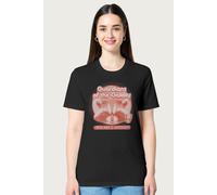 Guardians Of The Galaxy Women's Rocket & Groot Retro Relaxed Fit Marvel T-Shirt in Black | Size: Small Guardians Of The Galaxy Black S