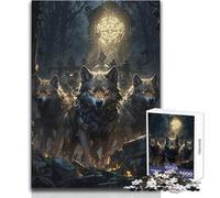 Guardians of The Twilight Cathedral Jigsaw Puzzles for Teenagers 1000 Brain Teaser Educational Game Memorable Heartfelt Gift Option Size 50x75cm