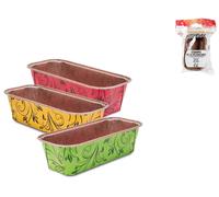 Guardini Mini Plumcake Mold in Paper 8 x 4 x 4 cm 6 pcs