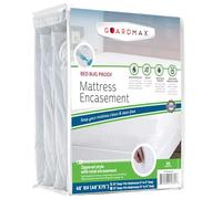 Guardmax RV Short Full Mattress Protector Cover, Waterproof Zippered Bed Bug Proof - Three Quarter (48x75)