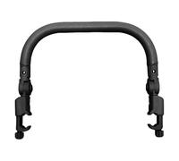 Guardrail Armrest Grab Handle Replacement for ST206 ST208 Strollers, Adjustable PU Leather Handrail Accessory 17.52x12.99inch