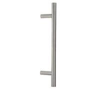 Guardsman 25mm Pull Handle 1000mm - SATIN STAINLESS STEEL
