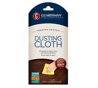 Guardsman Pre Treated Reusable Cotton Dusting Cloth - 1 Count | Captures 2X The Dust of a Regular Cloth | For All Furniture, Blinds, Mirros, Applicances, Cabinets, Glass, Walls| No Spray or Odors