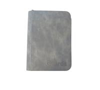 Guardz - 4 Pocket Zip Trading Card Album Binder Folder - 160 Side Loading Pockets - Denim Effect