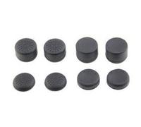 Guardz 8 x Performance Controller Joystick Concave Analog Thumbstick Thumb Grip Cap Extender for Playstation 4 PS4 Playstation 5 PS5 Xbox (Black)