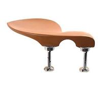 Guarneri 3/4 - 4/4 Violin Chinrest - Boxwood with Hill Bracket