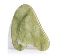 Guasha Scraping Massage Tool - Jade Gua Sha Board - Traditional Scraper Tool for Anti-Aging - Natural Stone Aventurine Guasha - for Silky Smooth and Beautiful Skin - by Sandine
