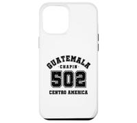 Guatemala 502 Flag Quetzal Chapin Antigua Centro America Vos Case for iPhone 12 Pro Max