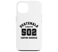 Guatemala 502 Flag Quetzal Chapin Antigua Centro America Vos Case for iPhone 13
