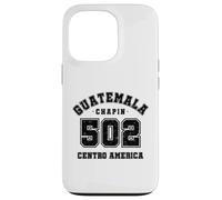 Guatemala 502 Flag Quetzal Chapin Antigua Centro America Vos Case for iPhone 13 Pro