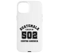 Guatemala 502 Flag Quetzal Chapin Antigua Centro America Vos Case for iPhone 15 Plus