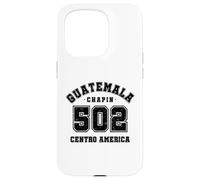 Guatemala 502 Flag Quetzal Chapin Antigua Centro America Vos Case for iPhone 15 Pro