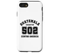 Guatemala 502 Flag Quetzal Chapin Antigua Centro America Vos Case for iPhone SE (2020) / 7/8