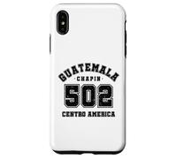 Guatemala 502 Flag Quetzal Chapin Antigua Centro America Vos Case for iPhone XS Max