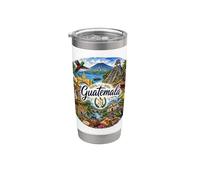 Guatemala Central America Mexico, Tikai Stainless Steel Insulated Tumbler