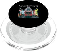 Guatemala Chapin 502 Antigua Chicken Bus Tikal Maya Quetzal PopSockets PopGrip for MagSafe