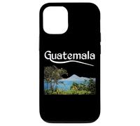 Guatemala Chapin Antigua Quetzal 502 Guate Volcano Atitlan Case for iPhone 12/12 Pro