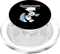 Guatemala Chapin Soccer Map Guate Flag Futbol Deportes 502 PopSockets PopGrip for MagSafe